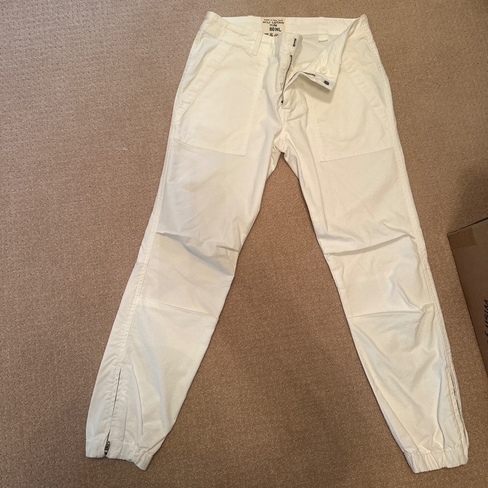 Nili Lotan size 2 white pants